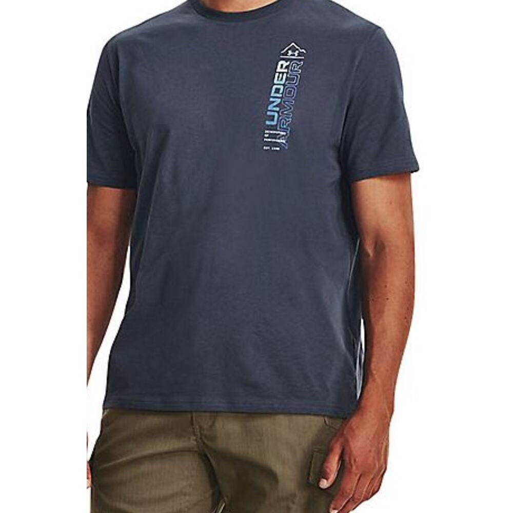 Under Armour Blue Outdoor‎ Climbing Men's Shirt Size 2XL